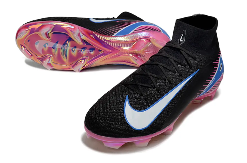Nike Air Zoom Mercurial Superfly 10 Elite FG - Black/Neon Pink/Electric Blue