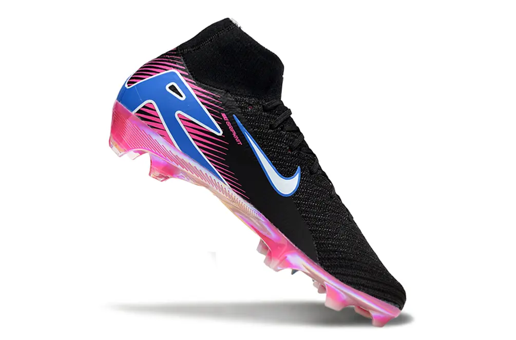 Nike Air Zoom Mercurial Superfly 10 Elite FG - Black/Neon Pink/Electric Blue