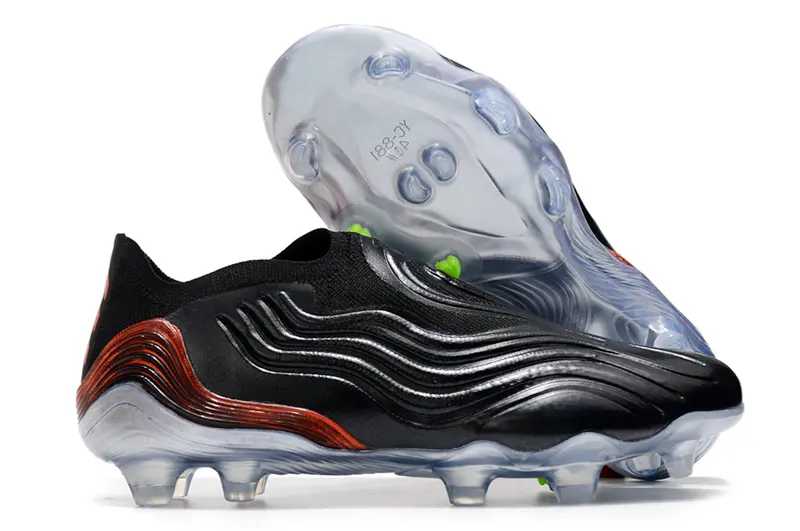 Adidas Copa Sense+ FG - Black/Fiery Red/Clear Blue