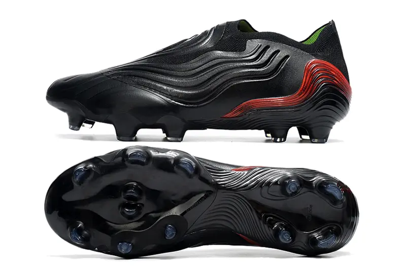 Adidas Copa Sense+ FG - Black/Scarlet Red/Neon Green