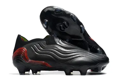 Adidas Copa Sense+ FG - Black/Scarlet Red/Neon Green