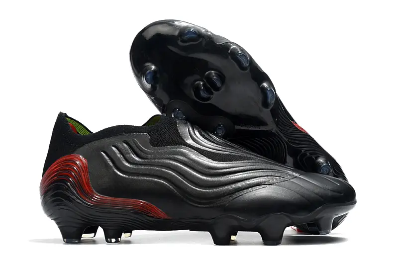 Adidas Copa Sense+ FG - Black/Scarlet Red/Neon Green