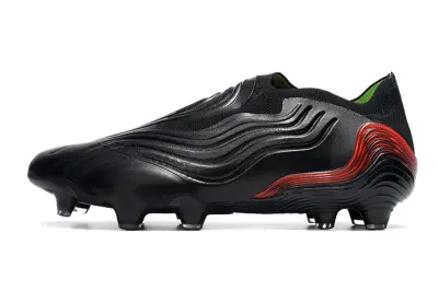 Adidas Copa Sense+ FG - Black/Scarlet Red/Neon Green