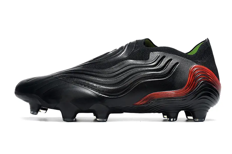 Adidas Copa Sense+ FG - Black/Scarlet Red/Neon Green