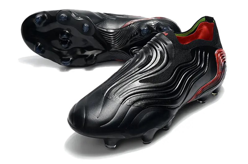 Adidas Copa Sense+ FG - Black/Scarlet Red/Neon Green