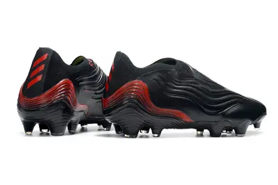 Adidas Copa Sense+ FG - Black/Scarlet Red/Neon Green