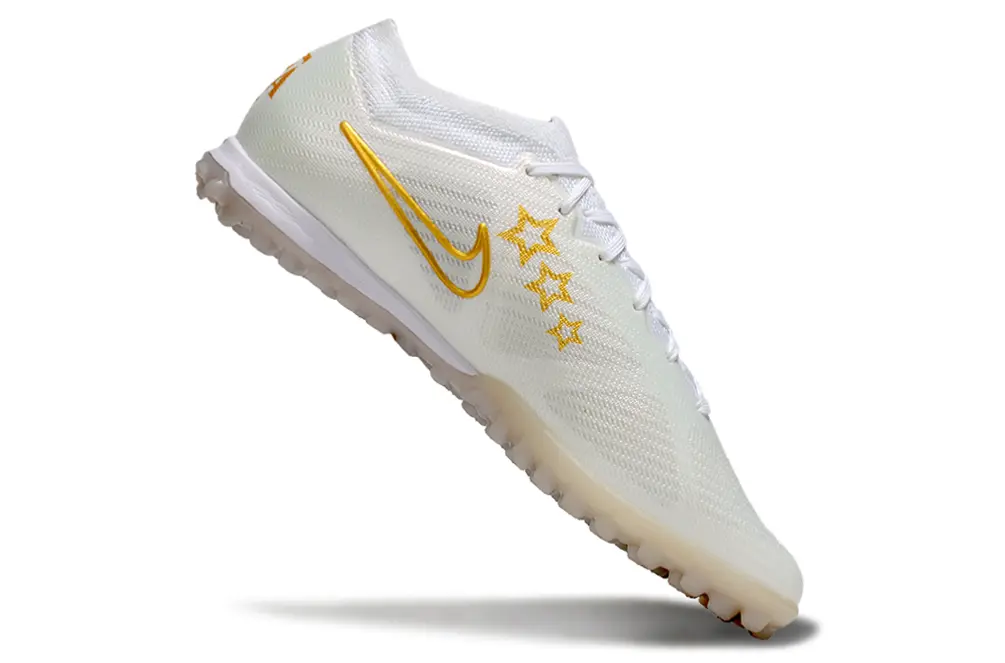 Nike Air Zoom Mercurial Vapor 15 Elite TF - White/Sky Blue/Golden Yellow