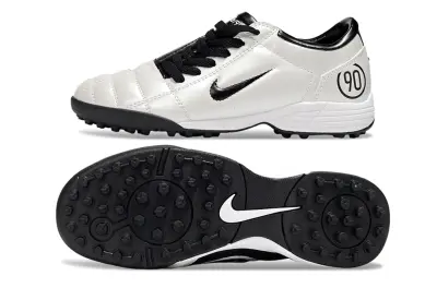 Nike Total 90 III TF - White/Silver Shine/Black Shadow