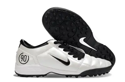Nike Total 90 III TF - White/Silver Shine/Black Shadow