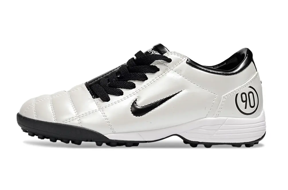 Nike Total 90 III TF - White/Silver Shine/Black Shadow
