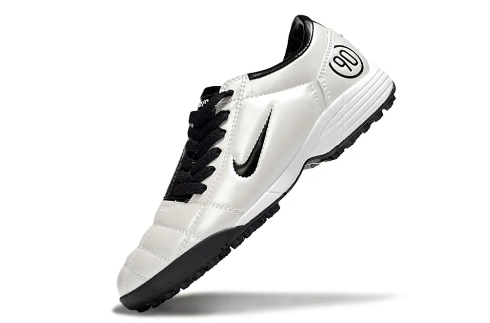 Nike Total 90 III TF - White/Silver Shine/Black Shadow