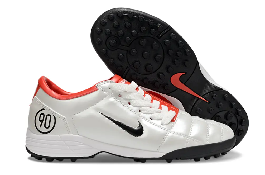 Nike Total 90 III TF - White/Crimson Red/Black