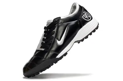 Nike Total 90 III TF - Black/Classic Black/Sleek Silver