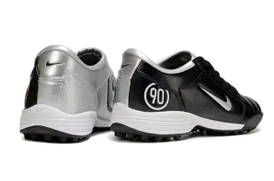 Nike Total 90 III TF - Black/Classic Black/Sleek Silver