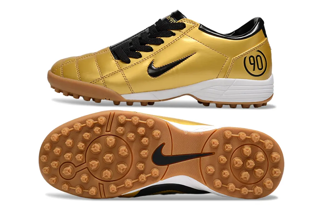 Nike Total 90 III TF - Gold/Bright Gold/Black Accents