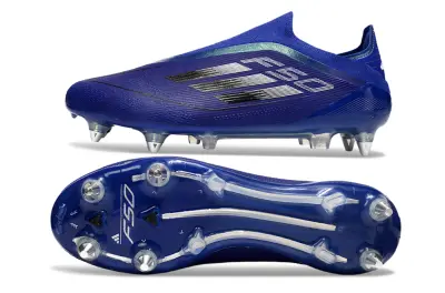 Adidas F50 Elite Laceless SG - Blue/Electric Blue/Dark Sapphire