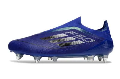 Adidas F50 Elite Laceless SG - Blue/Electric Blue/Dark Sapphire