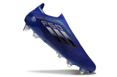 Adidas F50 Elite Laceless SG - Blue/Electric Blue/Dark Sapphire