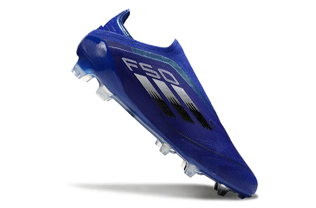 Adidas F50 Elite Laceless FG - Blue/Midnight Blue/Neon Blue