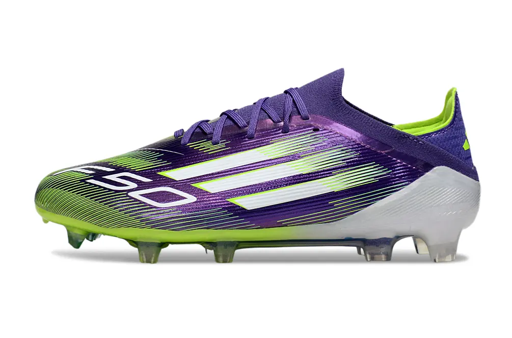 Adidas F50 Elite FG - Purple/Electric Green/Luminous Purple