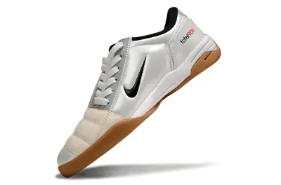 Nike Total 90 III IC - White/Classic White/Tan Accents