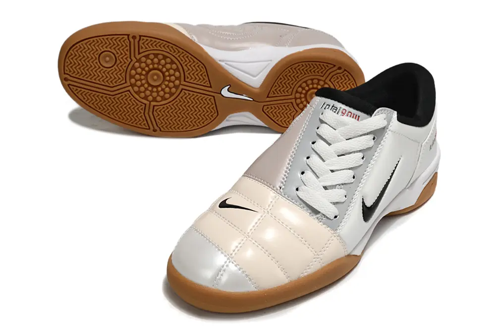 Nike Total 90 III IC - White/Classic White/Tan Accents