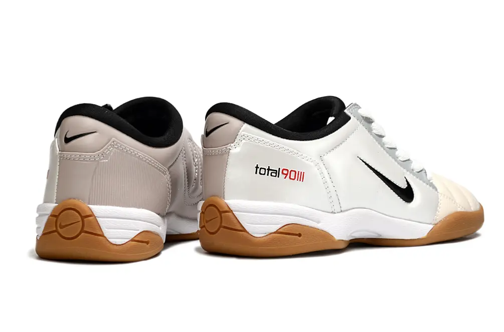 Nike Total 90 III IC - White/Classic White/Tan Accents