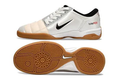 Nike Total 90 III IC - White/Classic White/Tan Accents