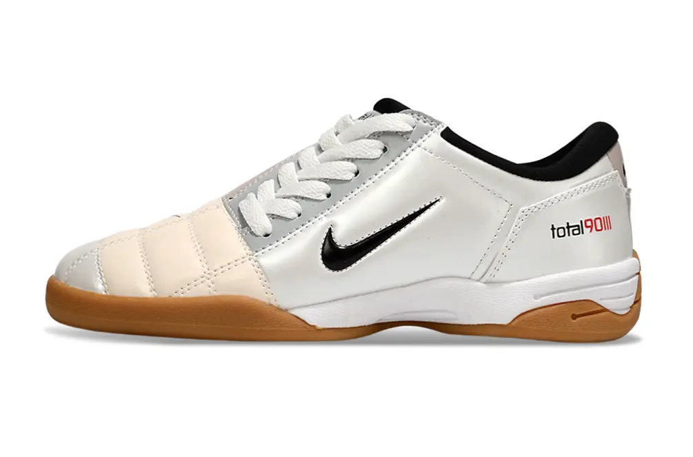 Nike Total 90 III IC - White/Classic White/Tan Accents