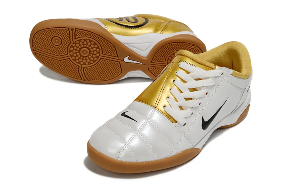 Nike Total 90 III IC - White/Golden Yellow/Brown