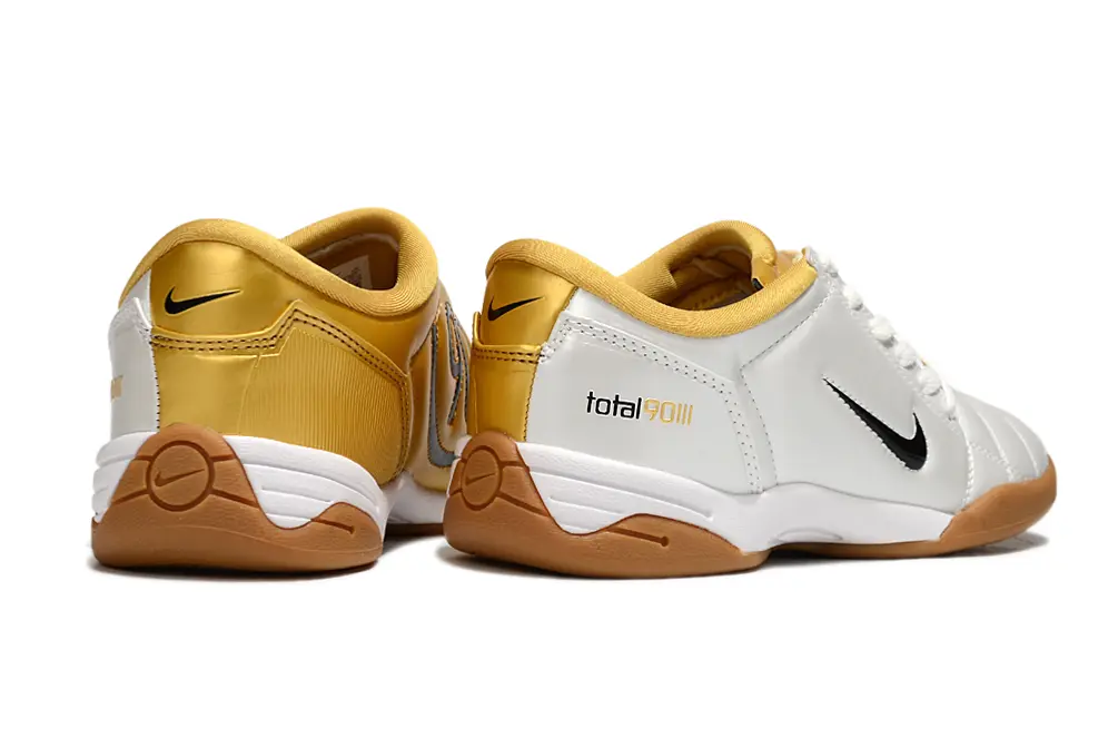 Nike Total 90 III IC - White/Golden Yellow/Brown