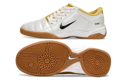 Nike Total 90 III IC - White/Golden Yellow/Brown