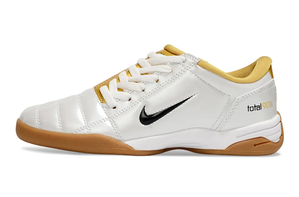 Nike Total 90 III IC - White/Golden Yellow/Brown