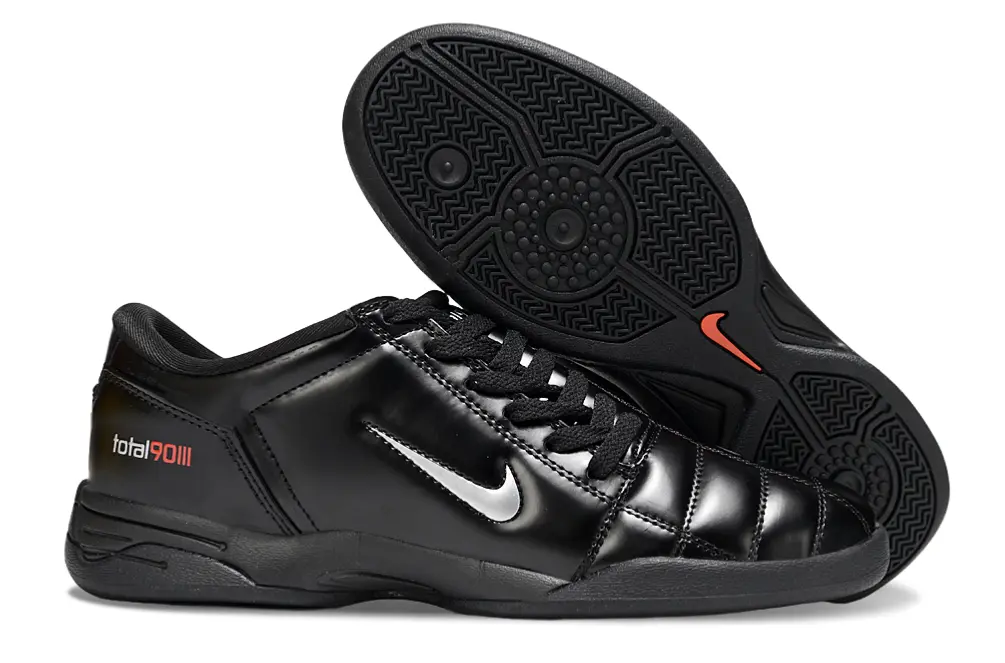 Nike Total 90 III IC - Black/Classic Black/Fiery Red