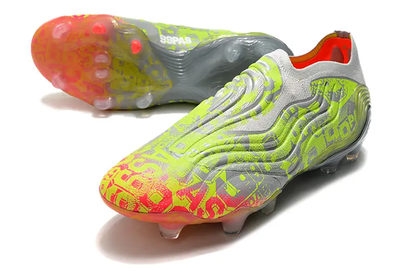 Adidas Copa Sense+ FG - Gray/Vibrant Green/Scarlet Pink