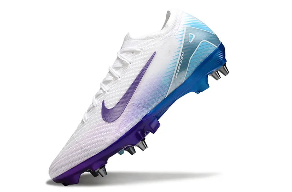 Nike Air Zoom Mercurial Vapor 16 Elite SG - White/Ocean Blue/Deep Purple