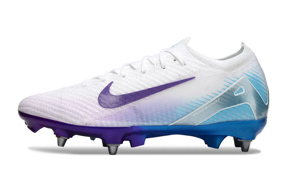 Nike Air Zoom Mercurial Vapor 16 Elite SG - White/Ocean Blue/Deep Purple
