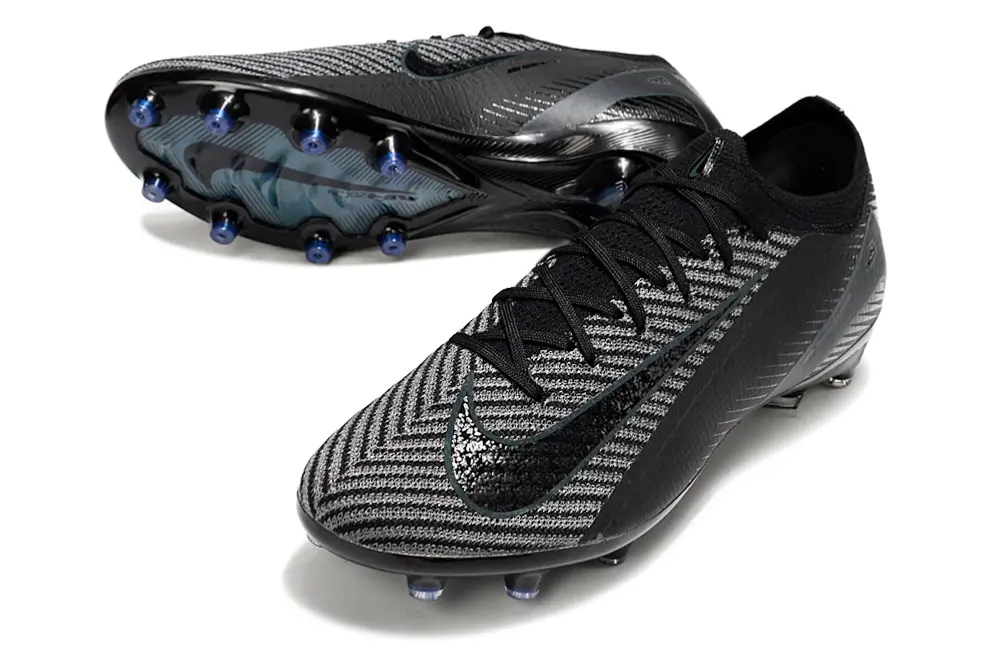 Nike Air Zoom Mercurial Vapor 16 Elite FG - Black/Shadow Black/Steel Gray