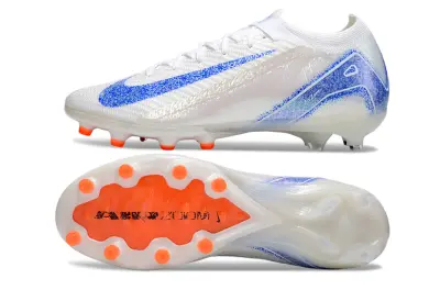 Nike Air Zoom Mercurial Vapor 16 Elite AG - White/Electric Blue/Flame Orange