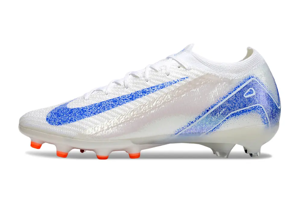 Nike Air Zoom Mercurial Vapor 16 Elite AG - White/Electric Blue/Flame Orange