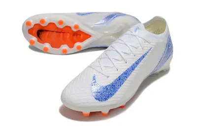 Nike Air Zoom Mercurial Vapor 16 Elite AG - White/Electric Blue/Flame Orange