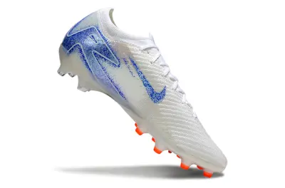 Nike Air Zoom Mercurial Vapor 16 Elite AG - White/Electric Blue/Flame Orange