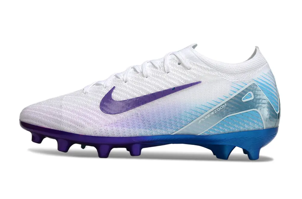 Nike Air Zoom Mercurial Vapor 16 Elite AG - White/Icy Blue/Deep Purple