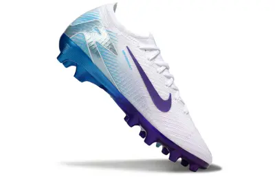Nike Air Zoom Mercurial Vapor 16 Elite AG - White/Icy Blue/Deep Purple
