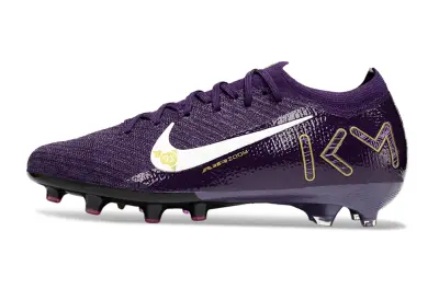 Kylian Mbappé x Nike Air Zoom Mercurial Vapor 16 Elite AG - Purple/Deep Violet/Golden Yellow