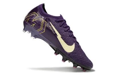 Kylian Mbappé x Nike Air Zoom Mercurial Vapor 16 Elite AG - Purple/Deep Violet/Golden Yellow