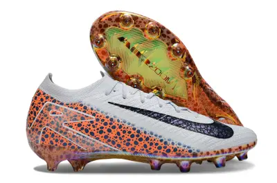 Nike Air Zoom Mercurial Vapor 16 Elite AG - White/Electric Orange/Deep Blue