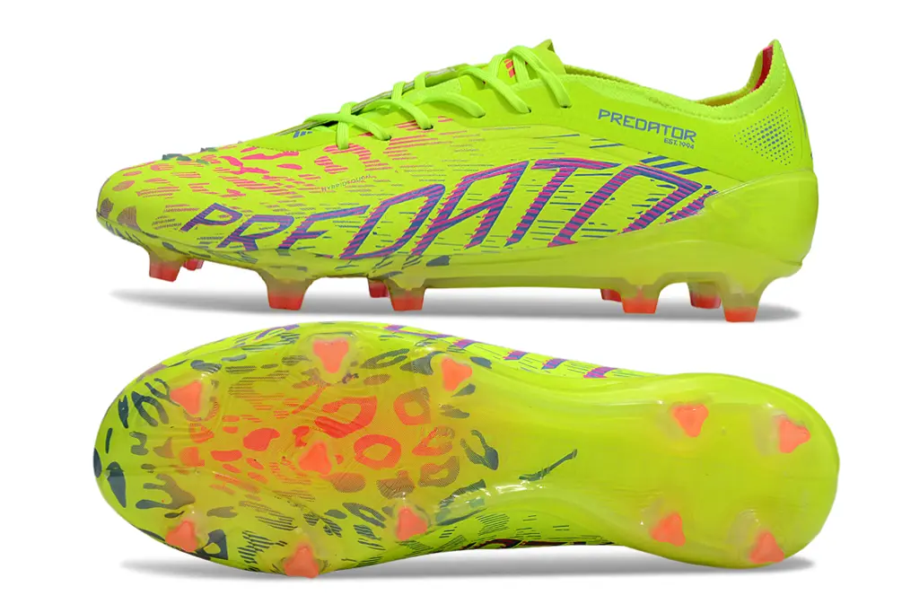 Adidas Predator 25 Elite FG - Yellow/Electric Lime/Neon Orange