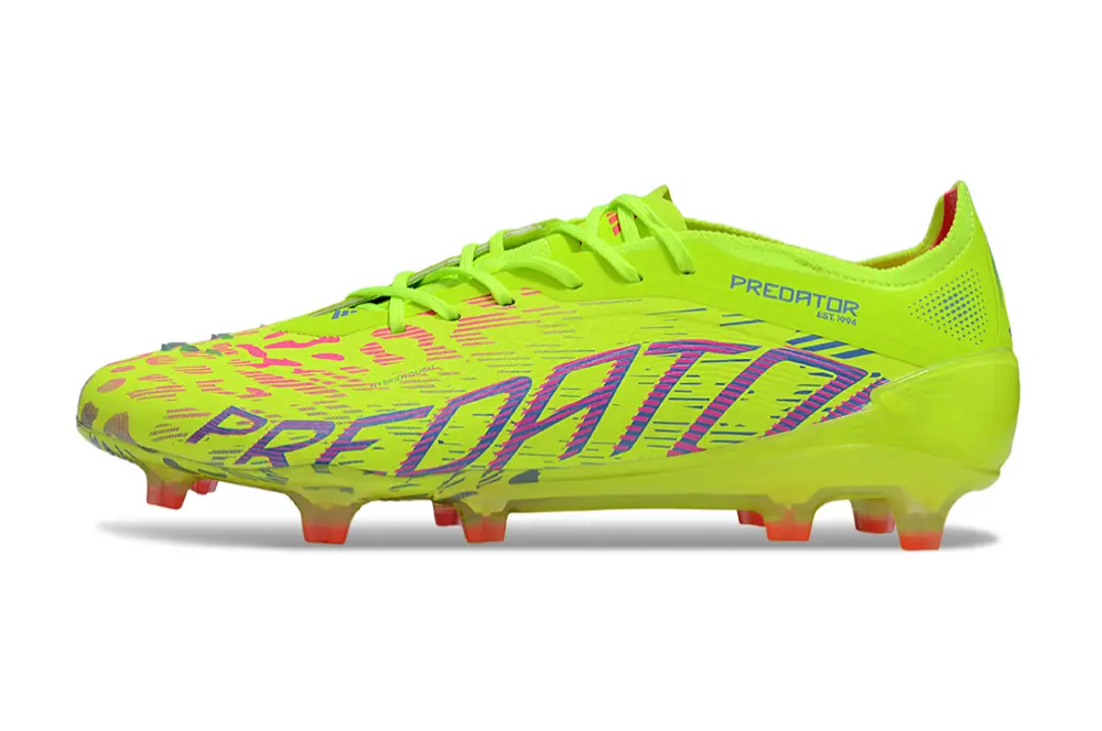 Adidas Predator 25 Elite FG - Yellow/Electric Lime/Neon Orange