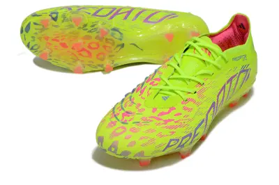 Adidas Predator 25 Elite FG - Yellow/Electric Lime/Neon Orange